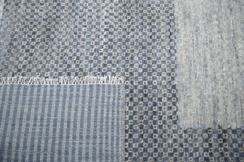 8 X 10 Indian Hand Knotted Abstract Pattern Design Area Rug #WoolRug Home Decor - 100%HandMadeRug